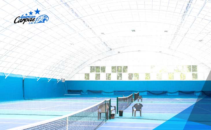 Montaje de estructura Padel