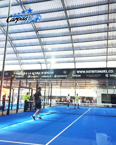 Montaje de canchas padel Funza