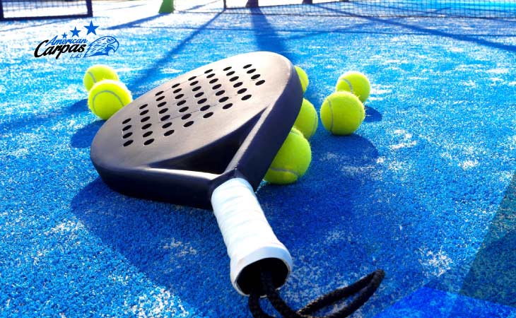Montaje de canchas padel