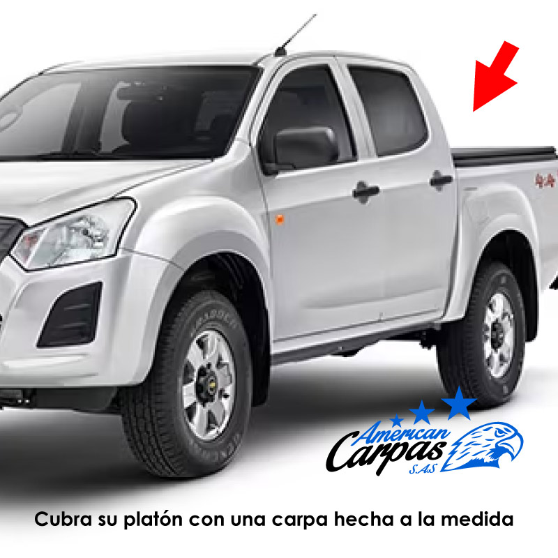 Carpa playera para camioneta Chevrolet