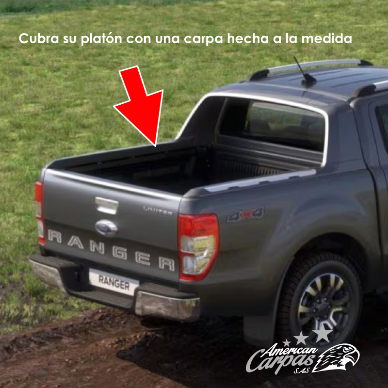 Carpa playera para camioneta ford ranger